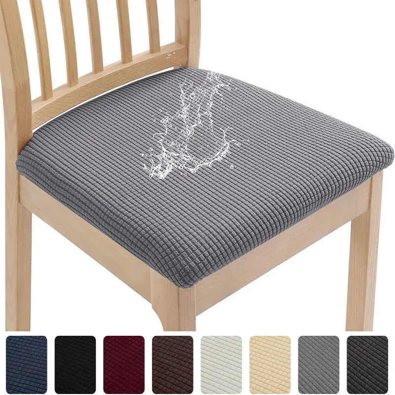 Chair Seat Cushion Covers Jacquard JACELIO FrenchCovers