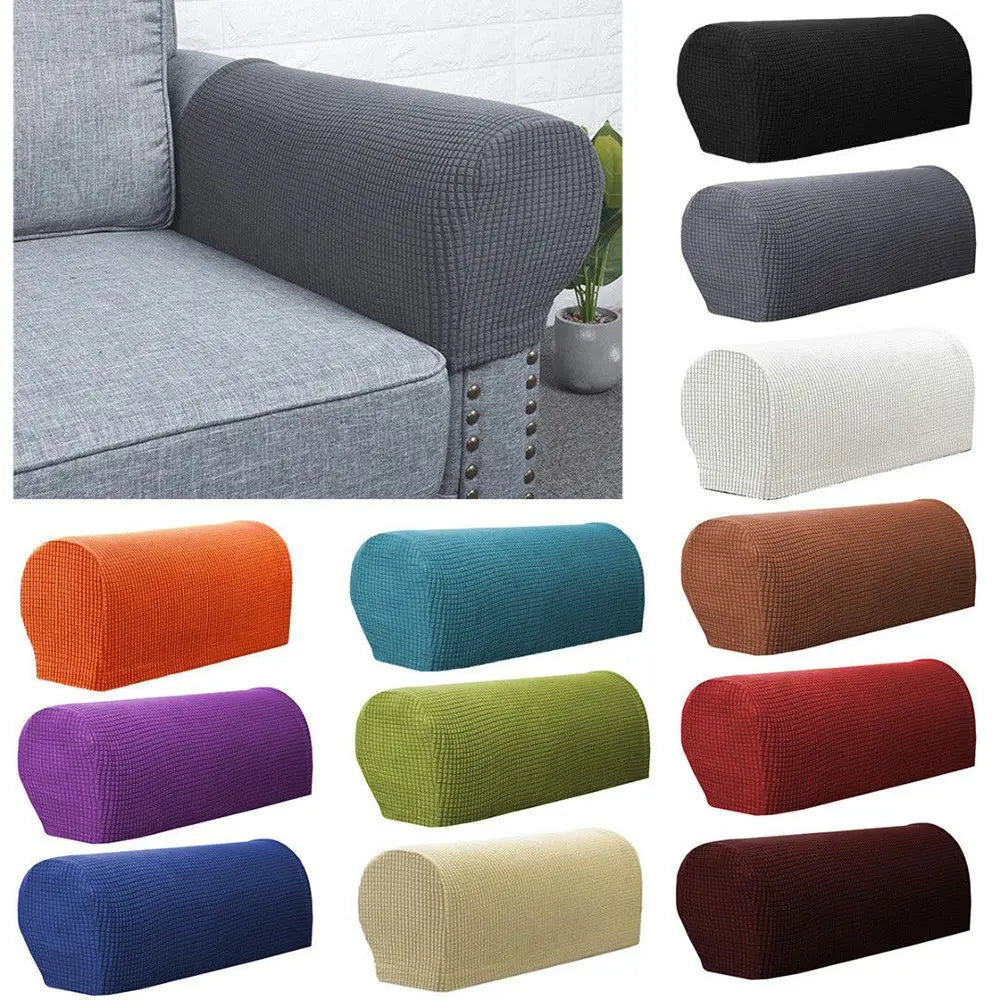 Sofa Armrest Cover Fleece VILORU FrenchCovers