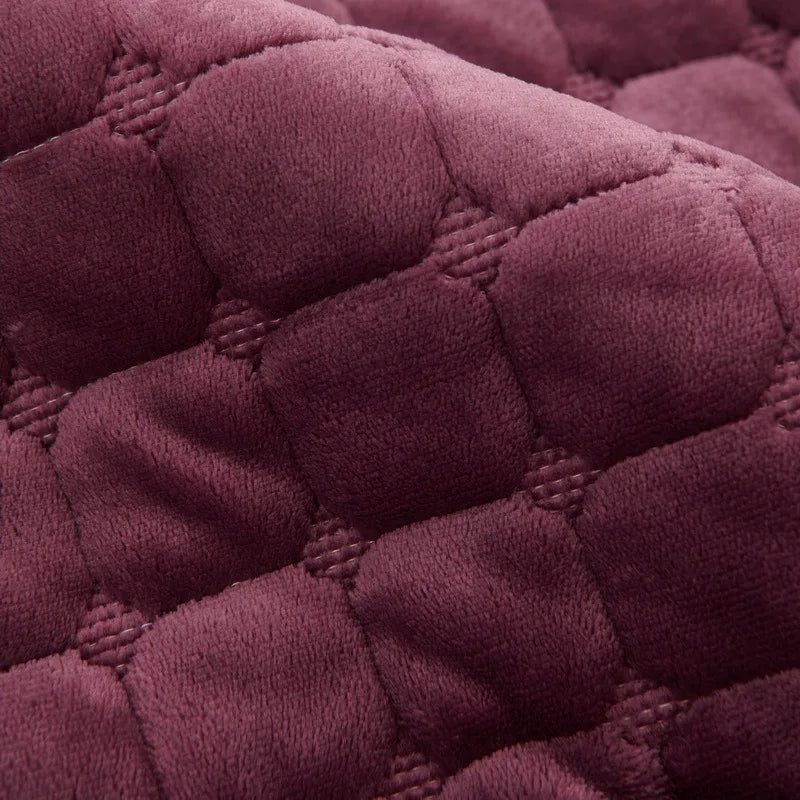 Sofa Armrest Cover Flannel SOLERIA FrenchCovers
