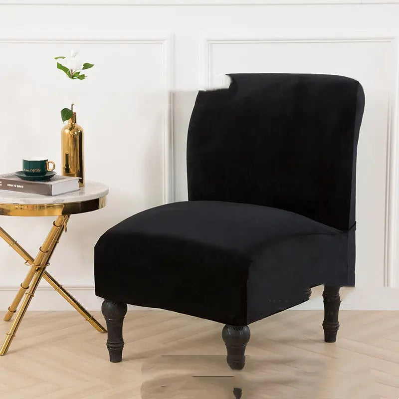 Armchair Cover Plush Velvet Élanor