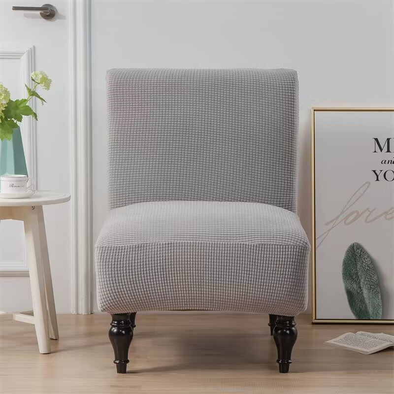 Armchair Covers Non-Slip Nordic LUMIÈRE Light Gray-Average Size