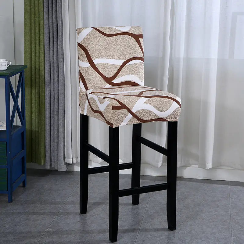 Bar Stool & High Chair Covers Stretchable CleanGuard LUMIÈRE