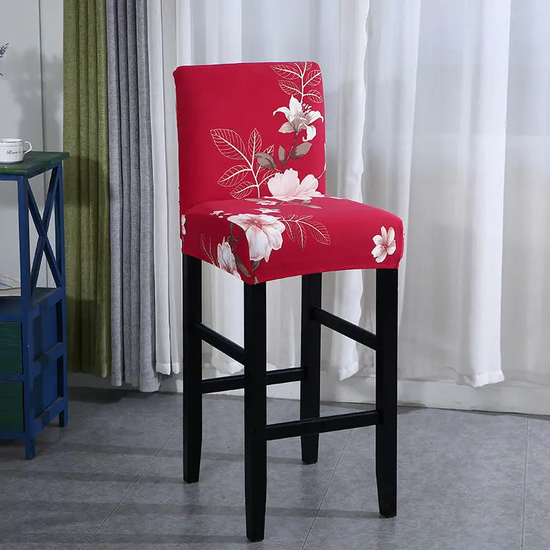 Bar Stool & High Chair Covers Stretchable Sableté Fang Huahong