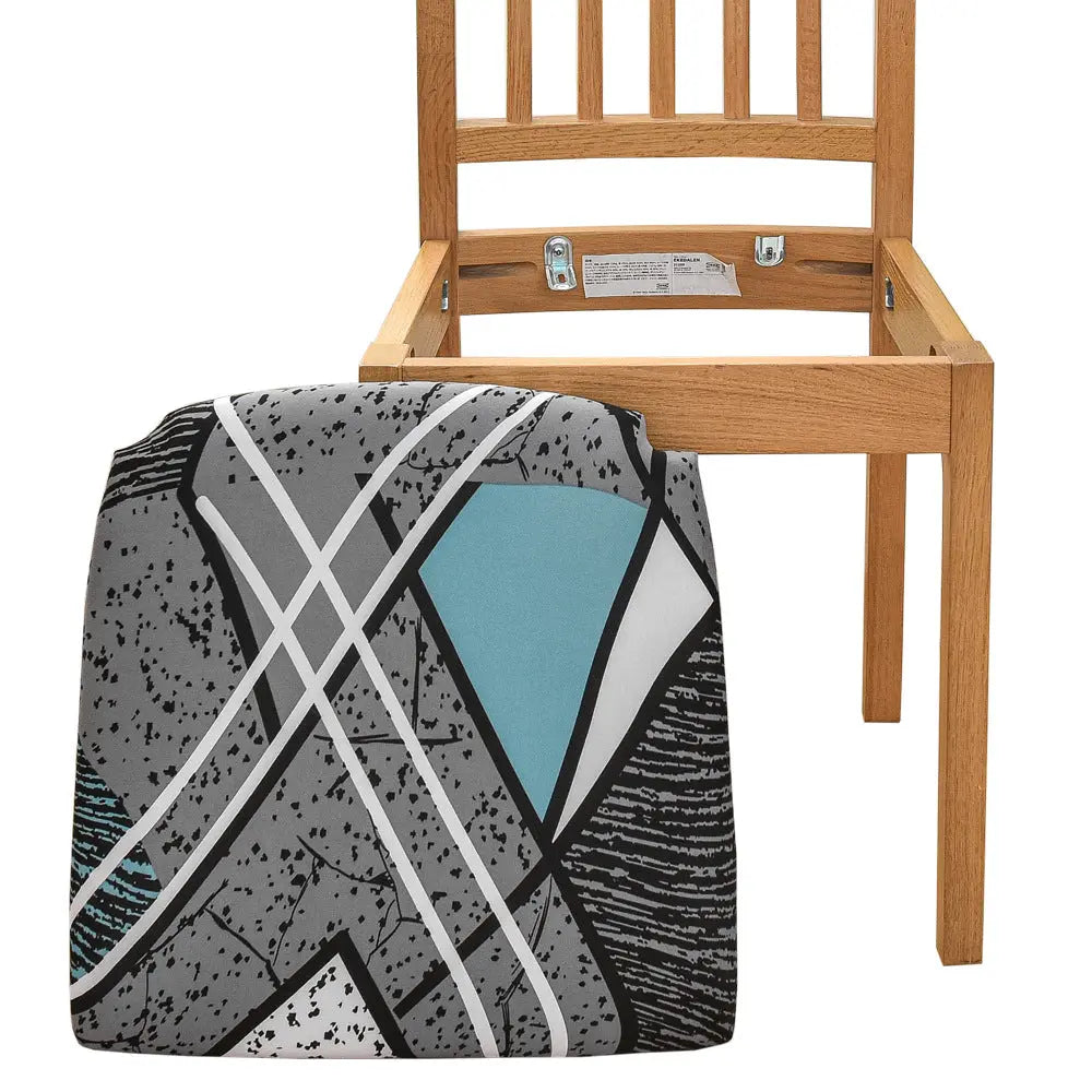 Chair Seat Cushion Covers Washable Pastoral PINELIA