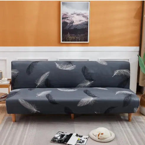 Click Clack Sofa Cover Stretch Brushed LUNÉA Grey feather-155or185cm