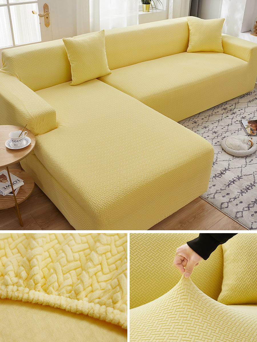 Corner Sofa Cover Stretchable AURELIA