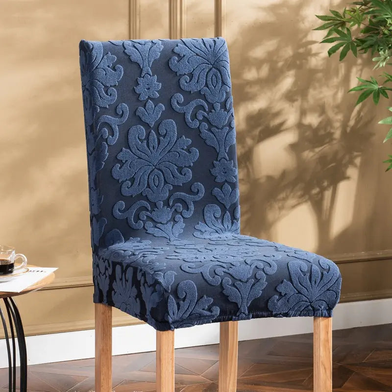 Dining Chair Cover Jacquard Stretchable LUMIÈRE