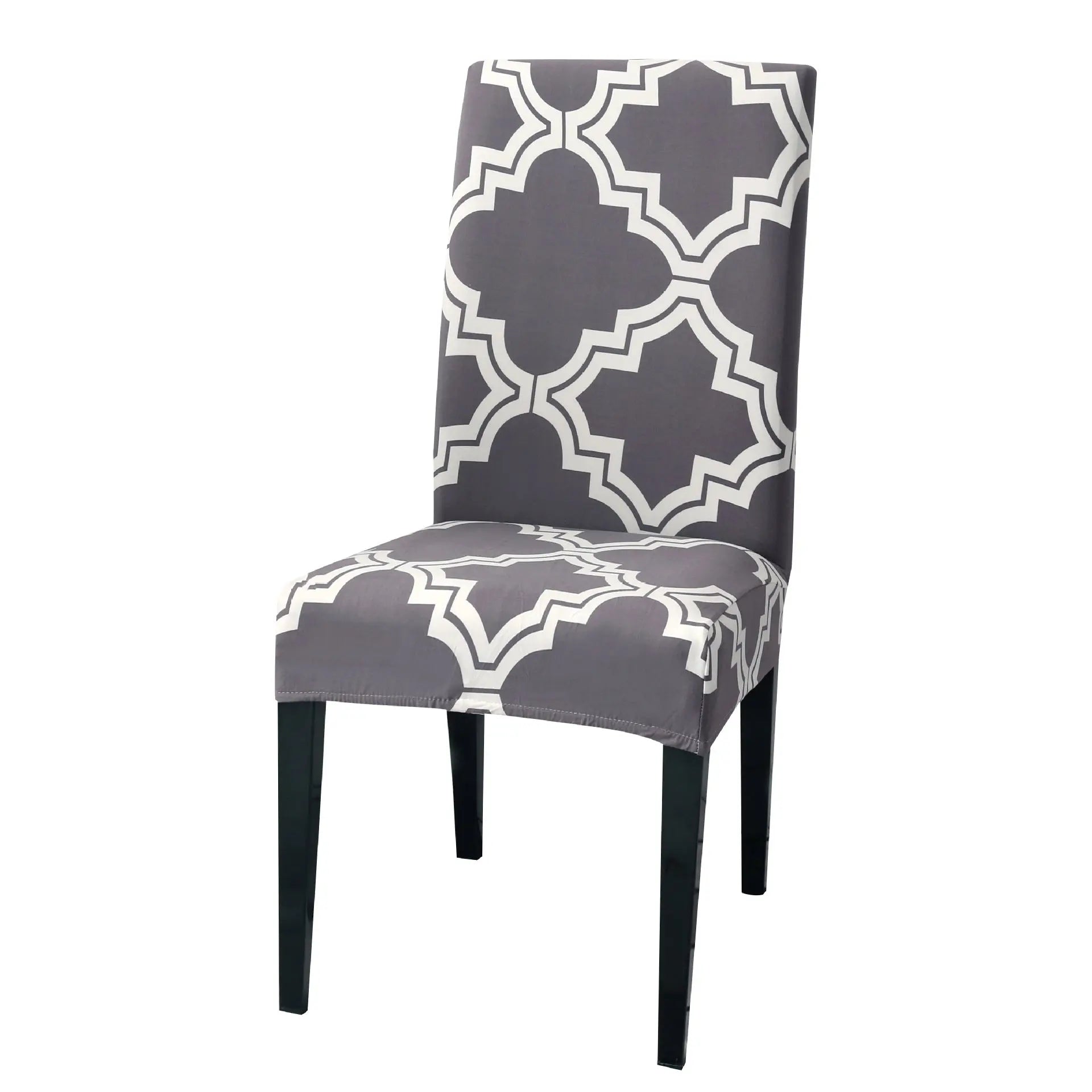 Dining Chair Cover Stretchable Polyester ELODIE