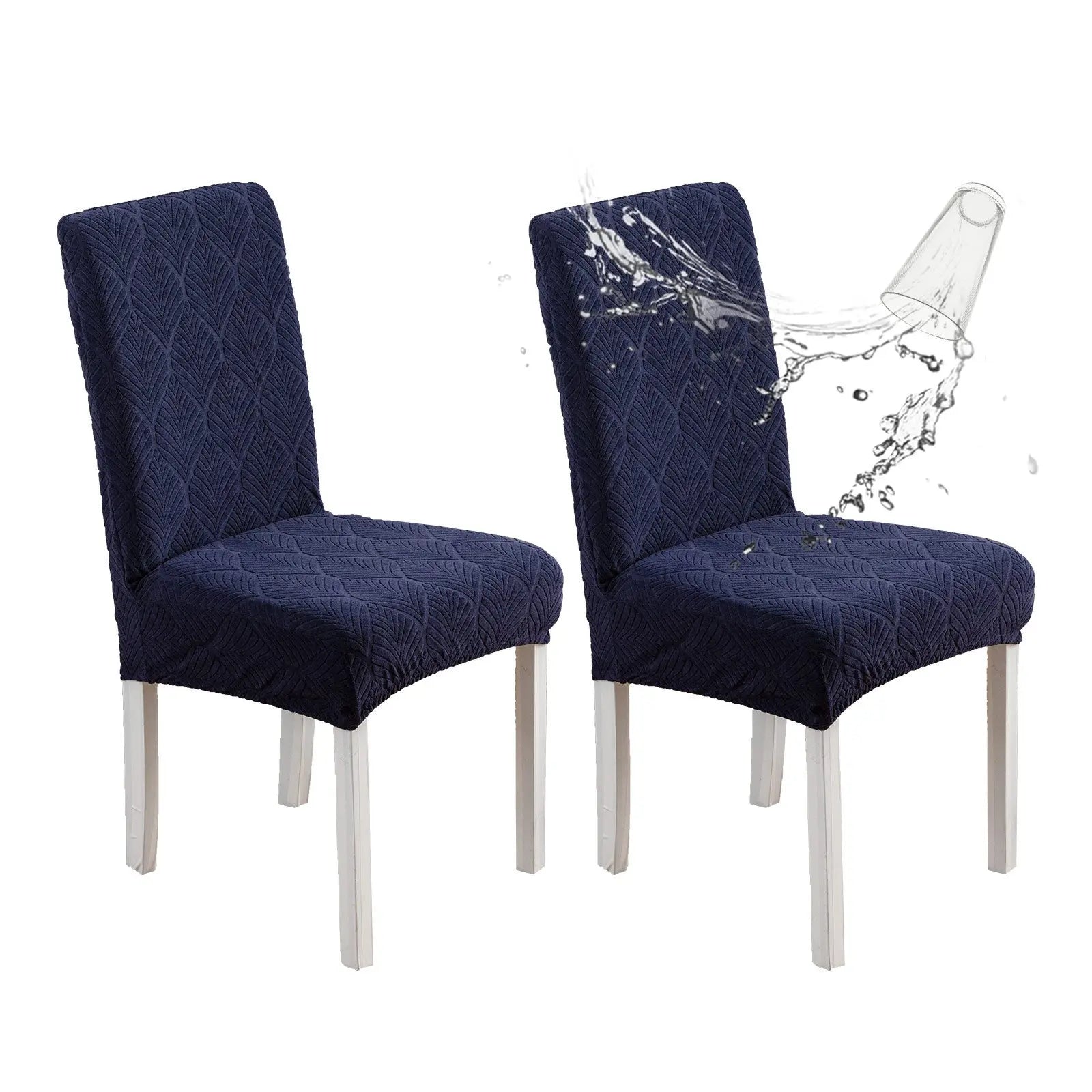 Dining Chair Cover Waterproof Non-Slip FEUILLA