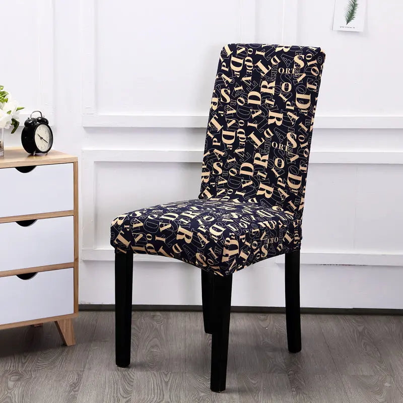 Dining Chair Covers Stretchable Classic ELISIA