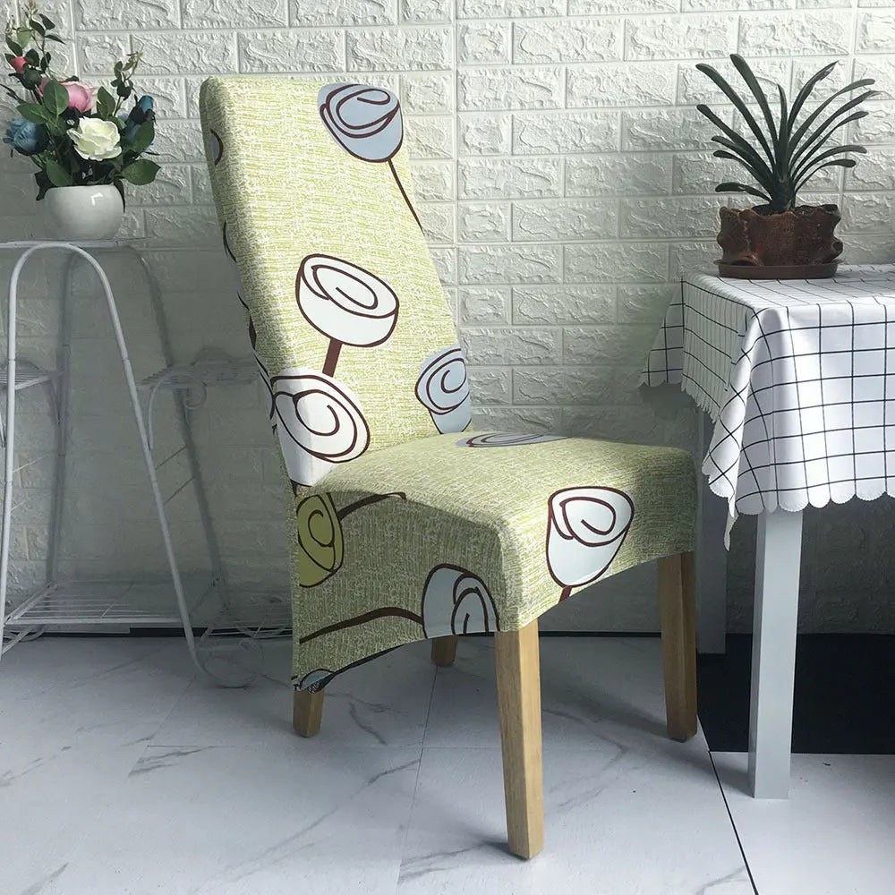 Dining Chair Covers Stretchable Non-Slip CHERIEAURE