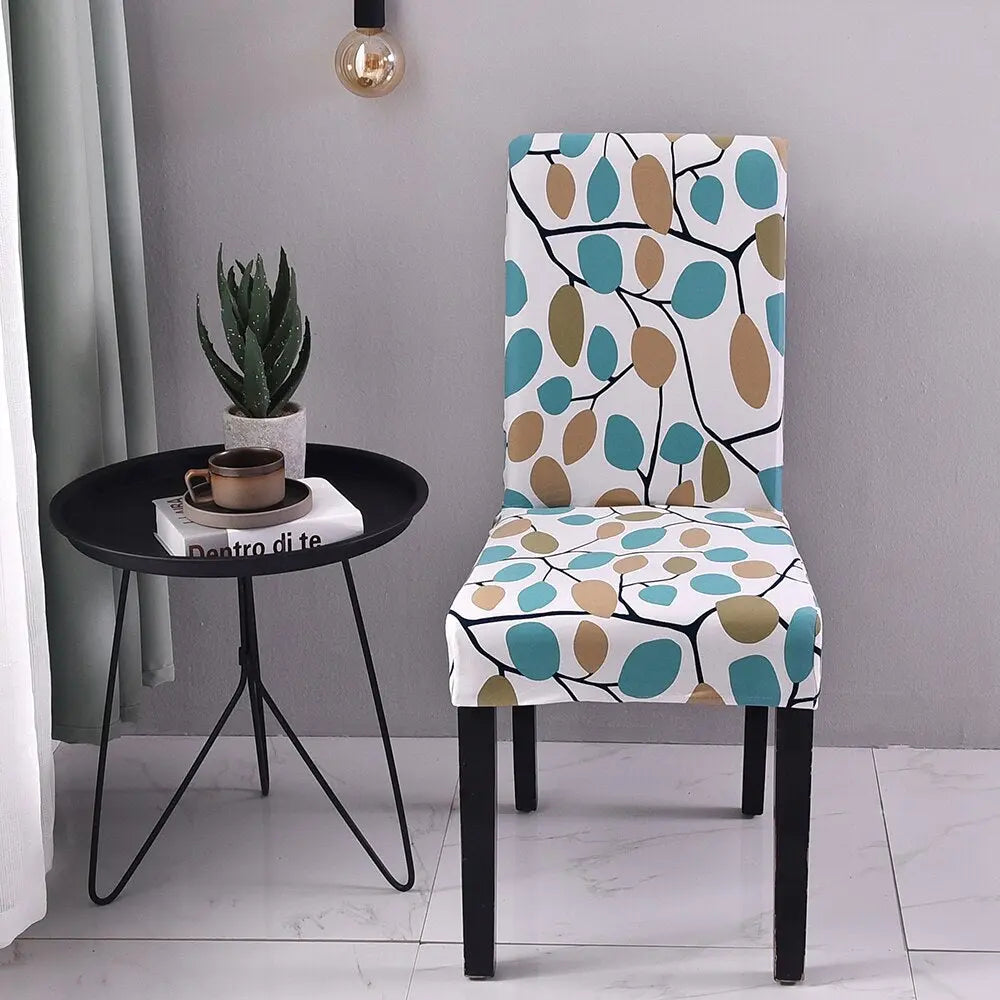 Dining Chair Covers Stretchable Polyester ROSELYA