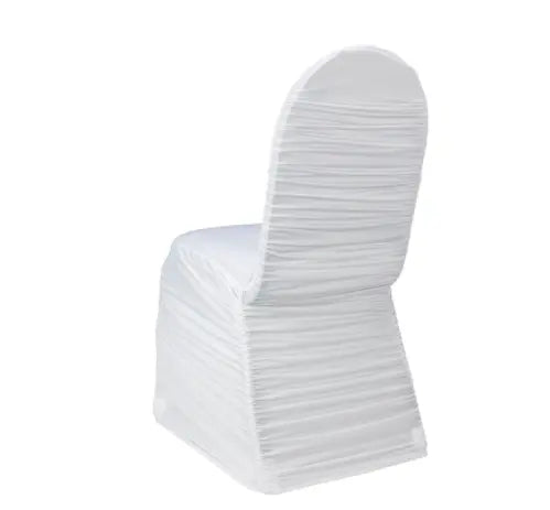 Event Chair Covers Stretch Pleated VIRENE
