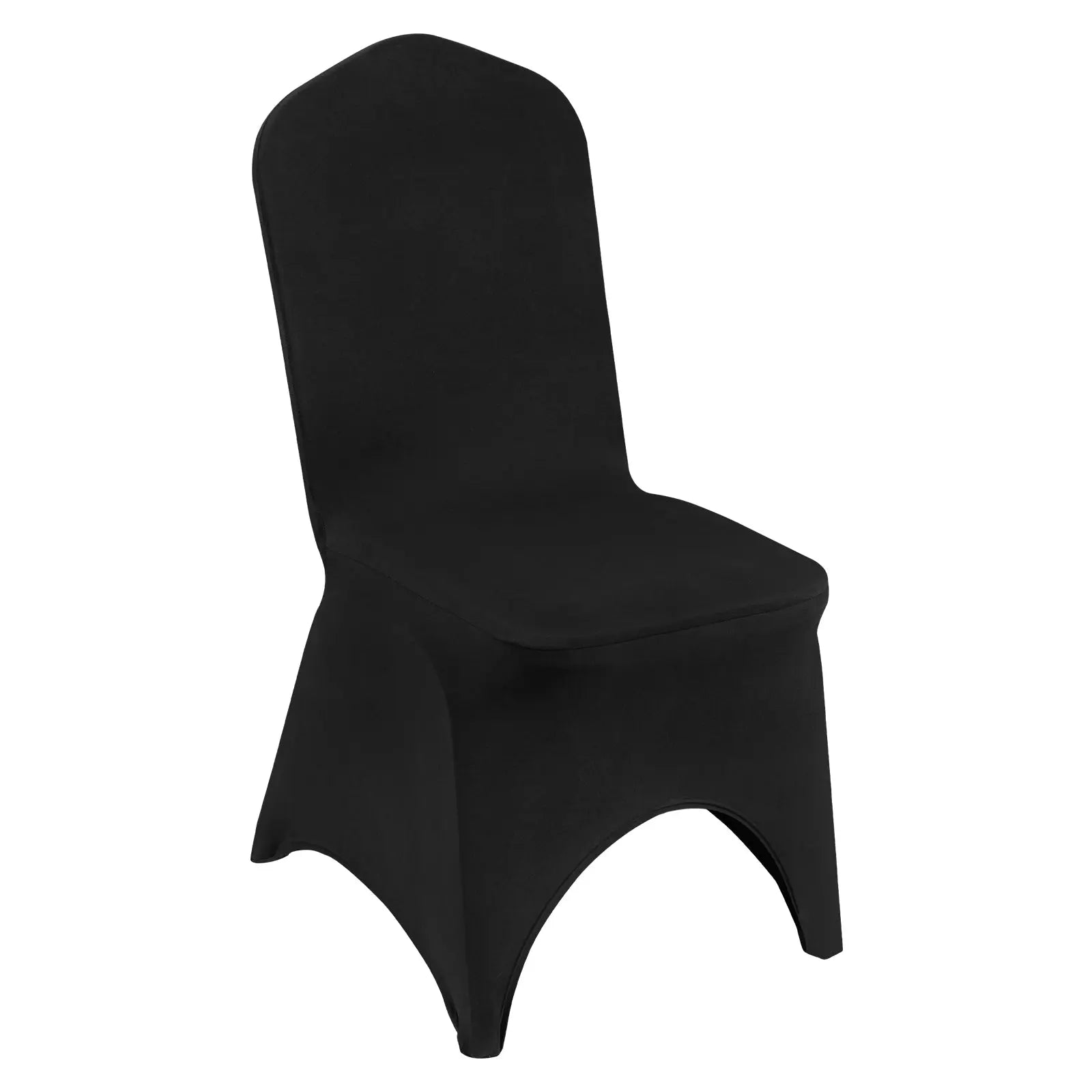 Event & Wedding Chair Covers Stretchable Élance Black 50pcs