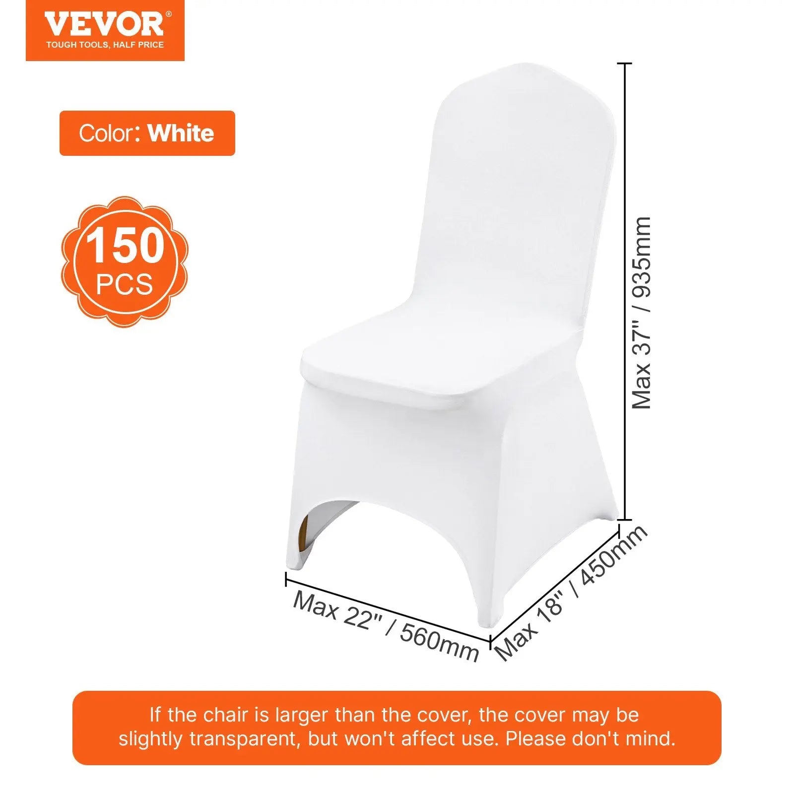 Event & Wedding Chair Covers Stretchable Spandex CHERIEA