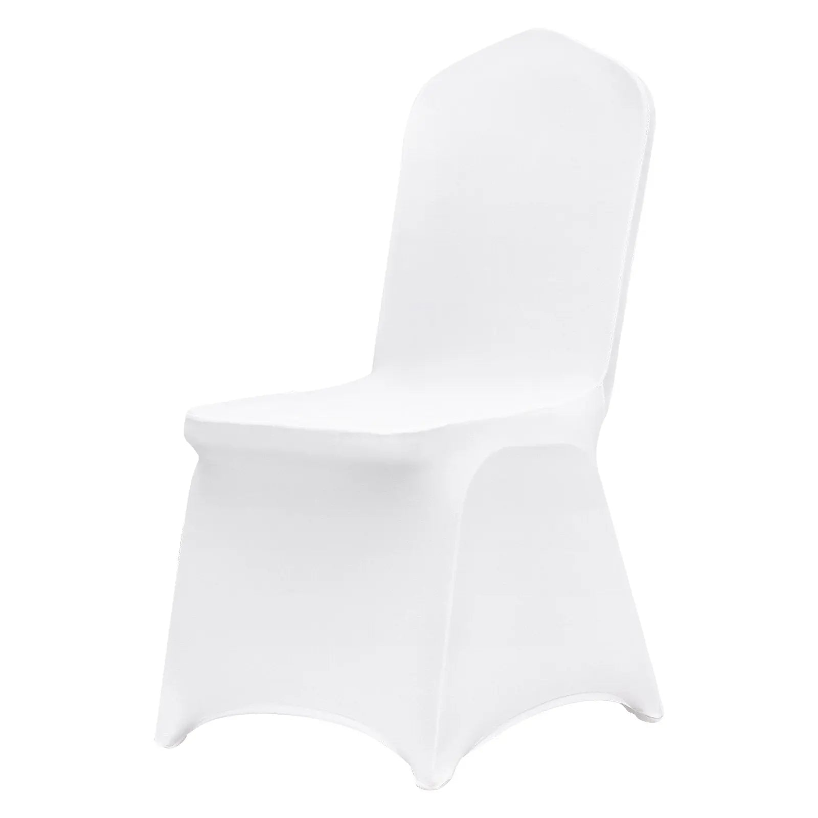Event & Wedding Chair Covers Stretchable Spandex CHERIEA White