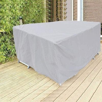 Garden Table Protector Waterproof Argent LEVEAU Silver-218x218x90cm