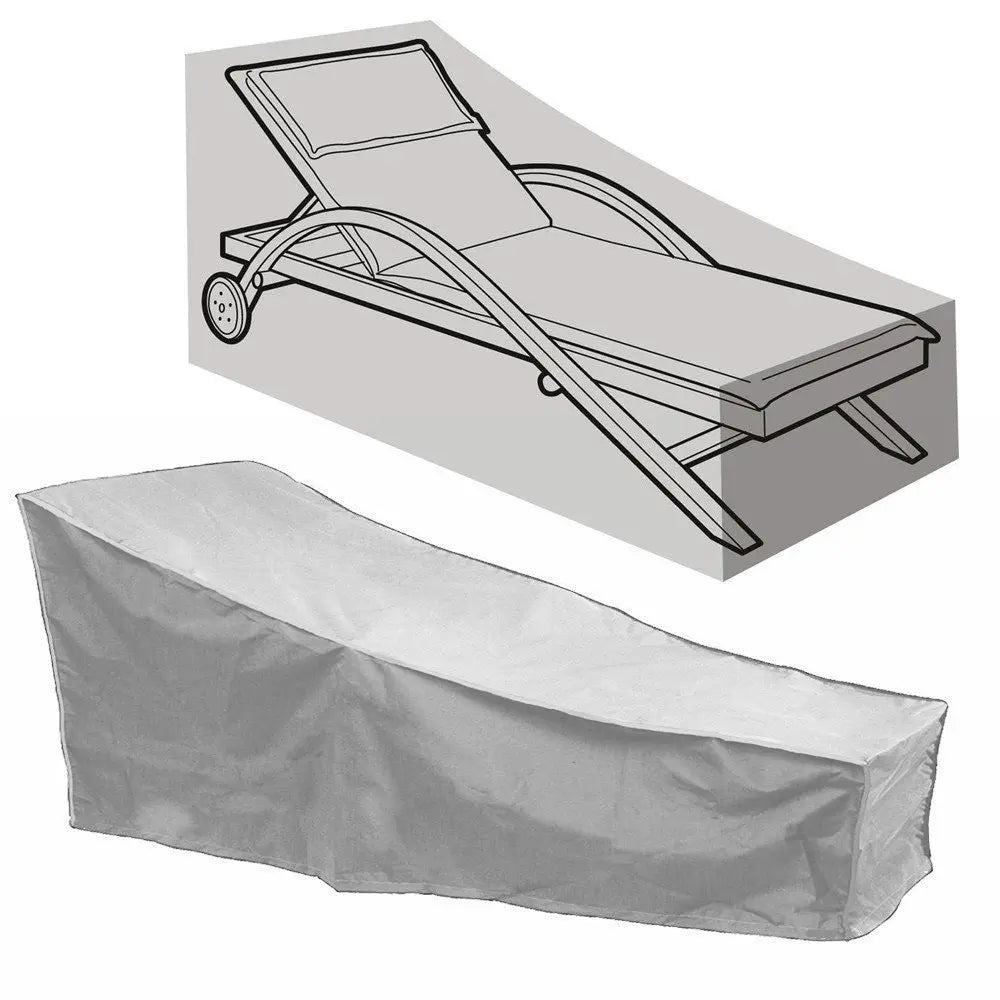 Lounge Chair Cover Waterproof Taffeta LUNEAIR Grey