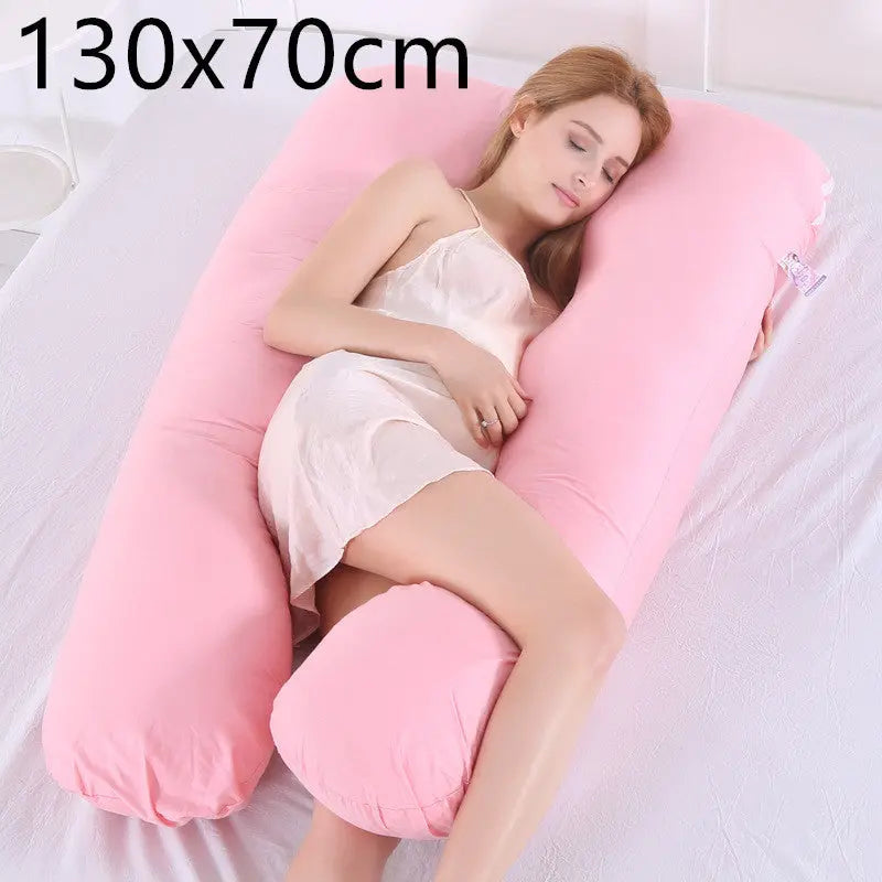 Maternity Body Pillow Cotton Comfort LUNELLE Jade 130x70cm