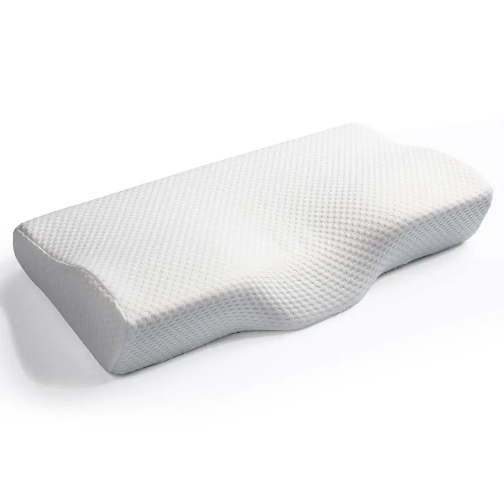 Memory Foam Contour Butterfly Solvane White-61x35x11cm