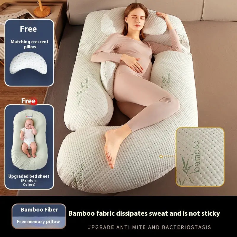 Memory Foam Maternity Waist Pillow Cozy Nuvéla