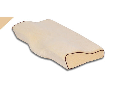 Memory Foam Pillow Orthopedic Butterfly AURELIAZ Yellow-50x30 cm