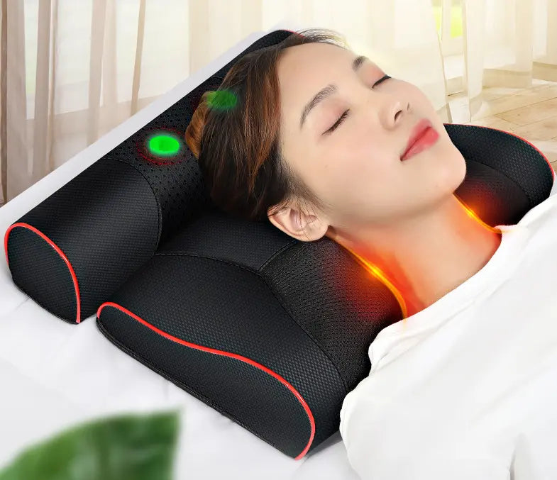 Neck And Shoulder Pillow Infrared Kneading MIRELLE Black-US