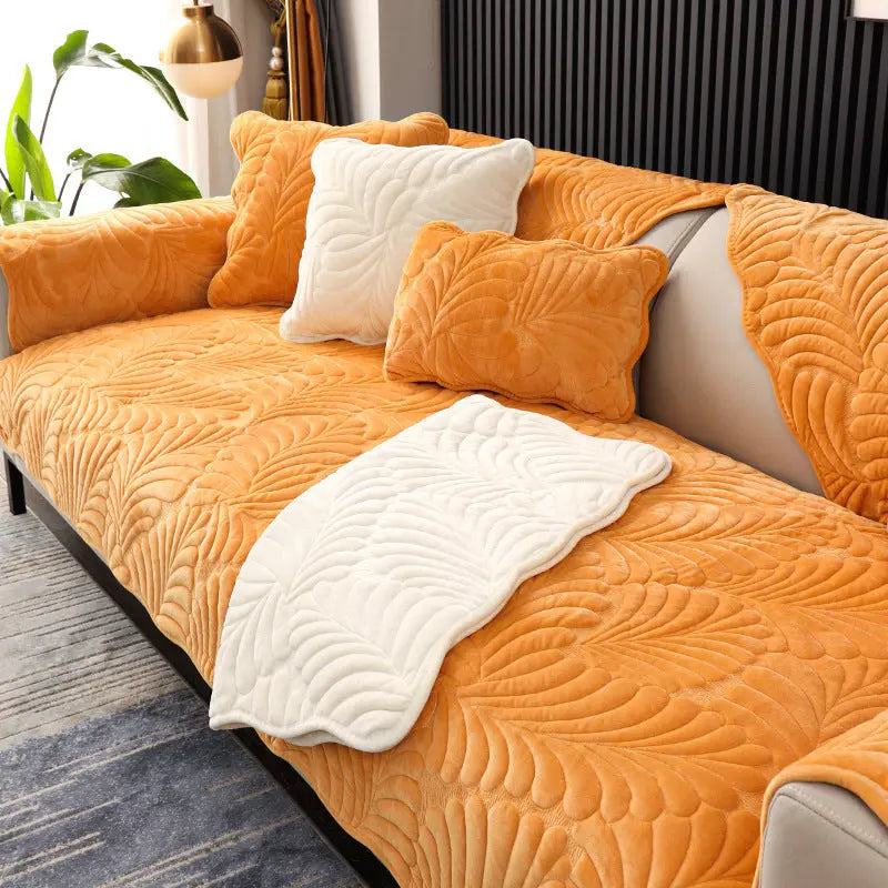 Pet Protection Cover Plush Cozy Pet-Friendly LUMÉRA Banana Orange-70x70CM