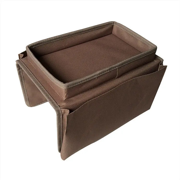 Sofa Armrest Cover Oxford Organizer Lucerne Brown