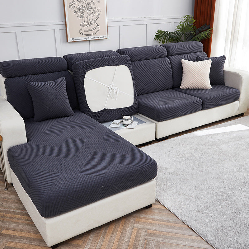 Sofa Seat Cover Stretchable Pet-Friendly CAMILLE