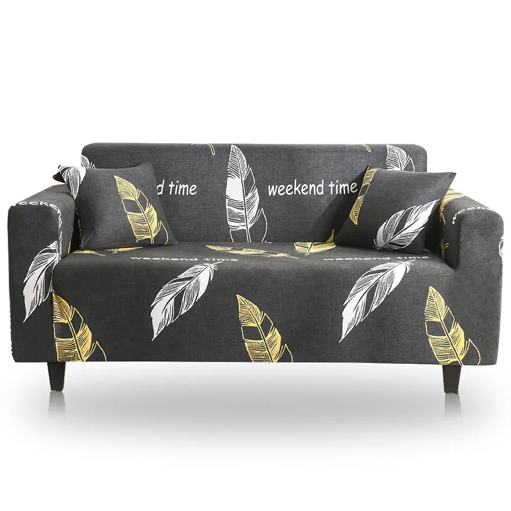 Stretch Sofa Covers Anti-Slip Modern Velique Modernist-Double sofa cover