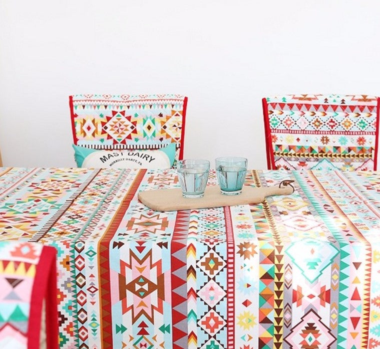 Tablecloth Cotton Floral Bomiya