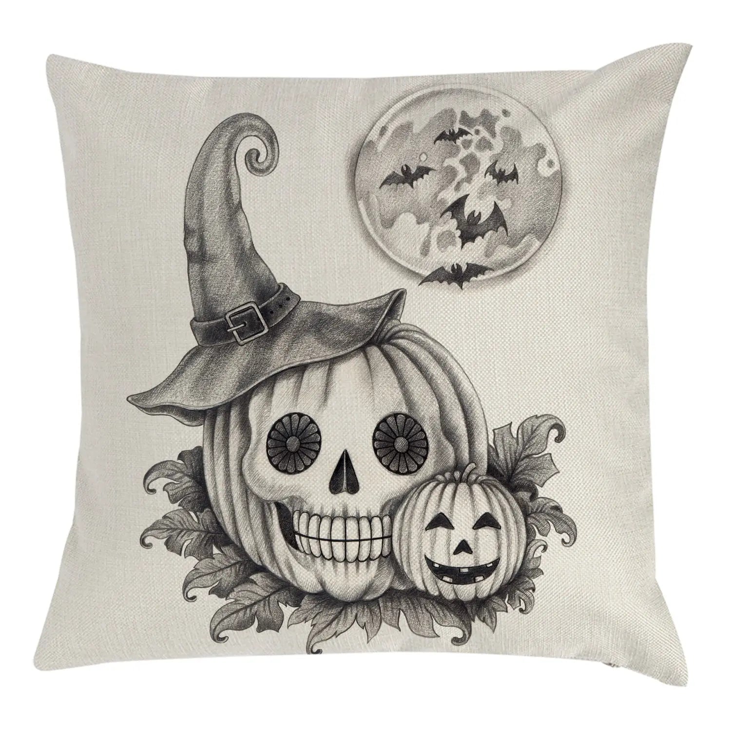 Throw Pillowcase Linen Halloween NOCTIVA 45x45cm-1style
