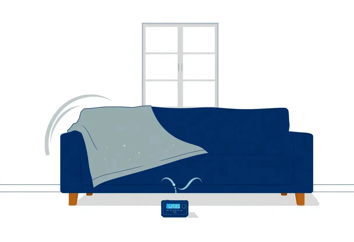 Mold Under a Sofa Cover: Causes, Better Ventilation, and Must-Know Anti-Humidity Tips