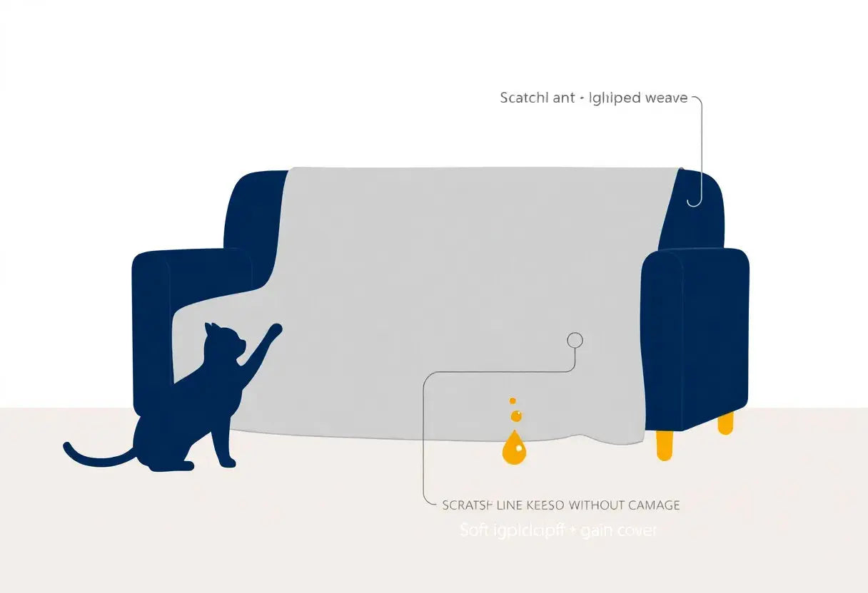 PFAS-Free Waterproofing: The Safest Way to Get Stain- & Pet-Resistant Sofa Covers