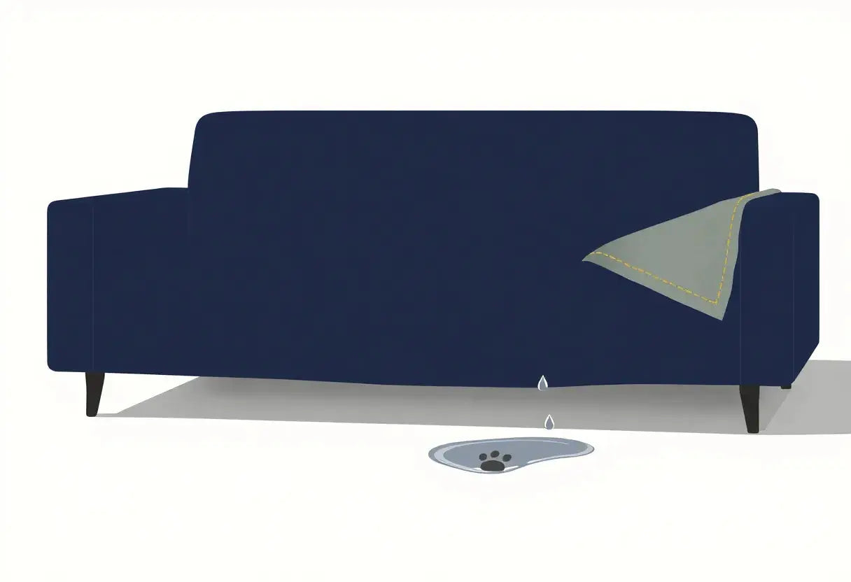 PFAS‑Free Waterproof Fabrics: The Safer Stain‑Proof Sofa Cover Choice for Families & Pet Owners