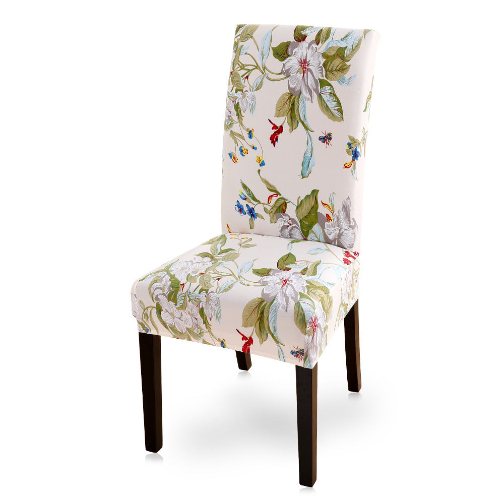 Dining Chair Covers Floral Stretch ELORIE 5style