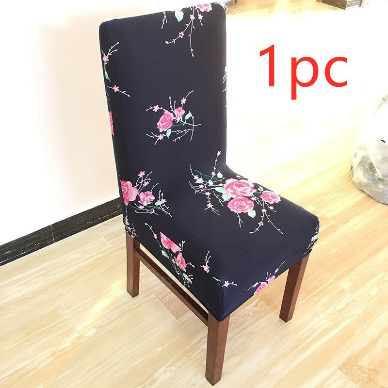 Dining Chair Covers Stretchable Spandex ELORIA C-Q1PC