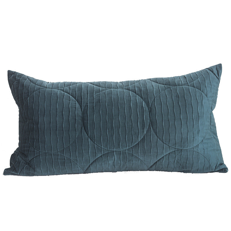 Decor Pillow Cover Velvet Nordic Lumea Green-50x90cm