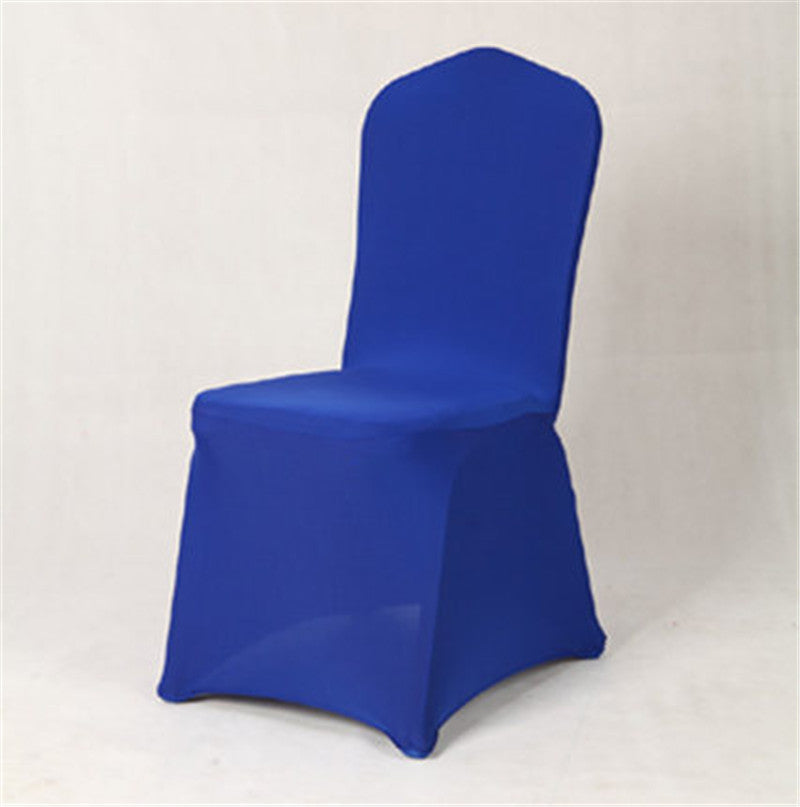 Conference Room Chair Cover Stretch Lycra ELUNIA Royal Blue-15PCS