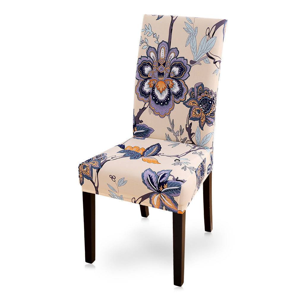 Dining Chair Covers Stretchable Spandex FLOREVA 2style-40X50cm