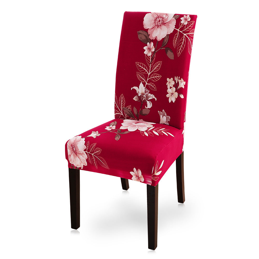 Dining Chair Covers Stretchable Spandex FLOREVA 8style-40X50cm