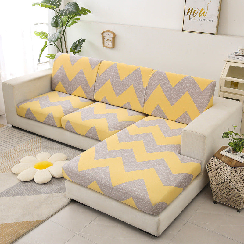 Sofa Seat Cover Stretch Fit LUCILE Memphis-Three