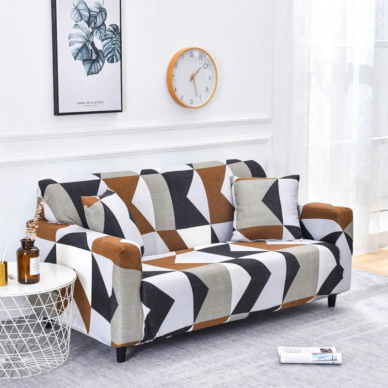 Loveseat Covers Stretch Nordic Lureva Grey-145to185cm