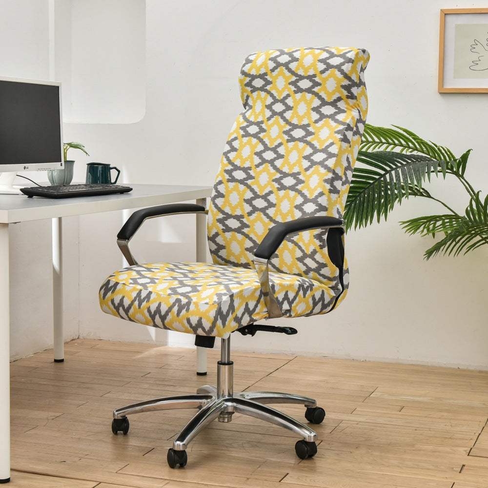 Executive Office Chair Covers Stretchable Zippéea Jinse Nianhua-M