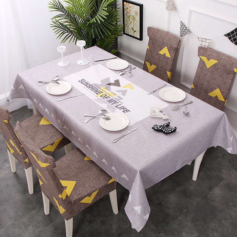 Table Cloth Nordic Easy-Care LUMIEREA 5style-140X210cm