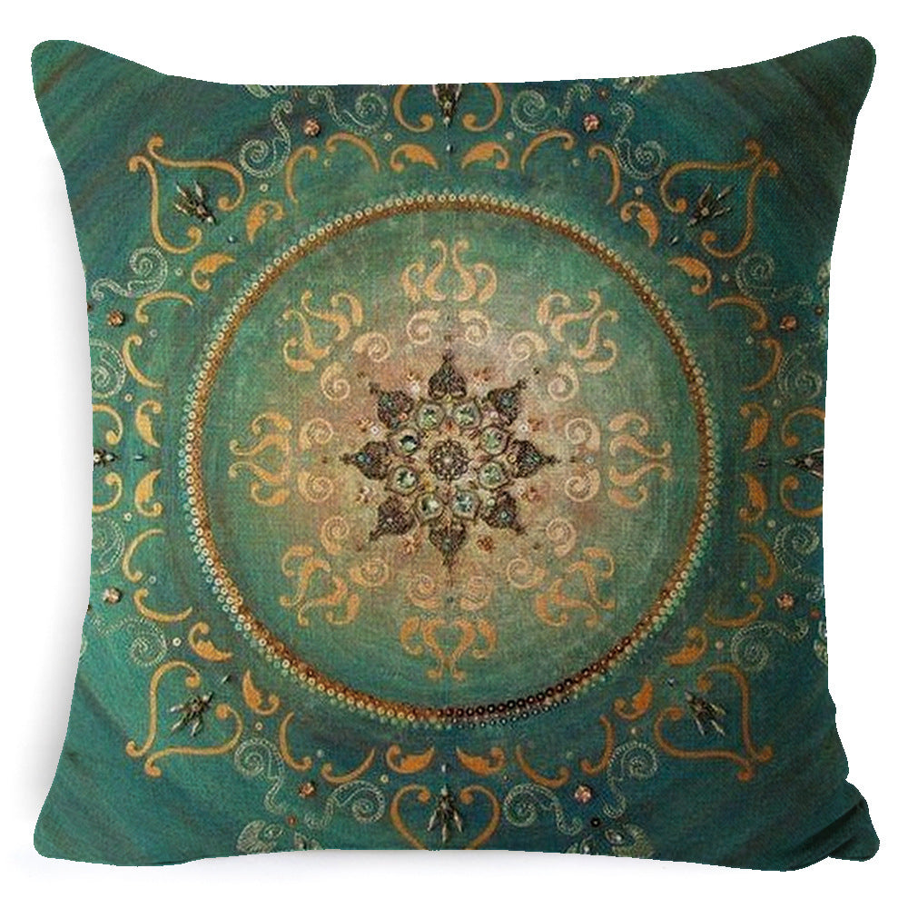 Decor Pillow Cover Linen Boho Amadine Style 4-45x45 Pillowcase Pillow Core