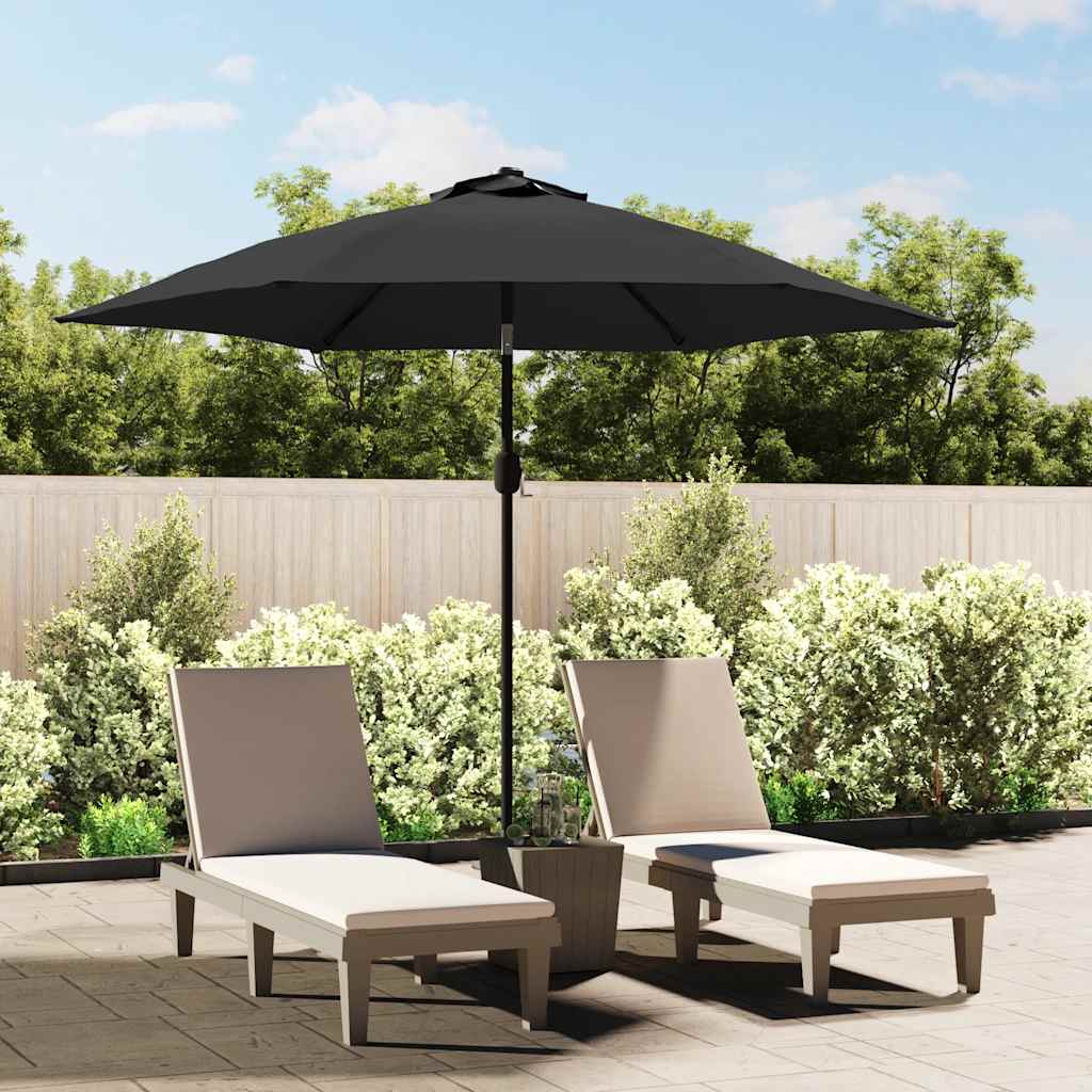 Parasol Replacement Cover UV-Blocking Solène anthracite
