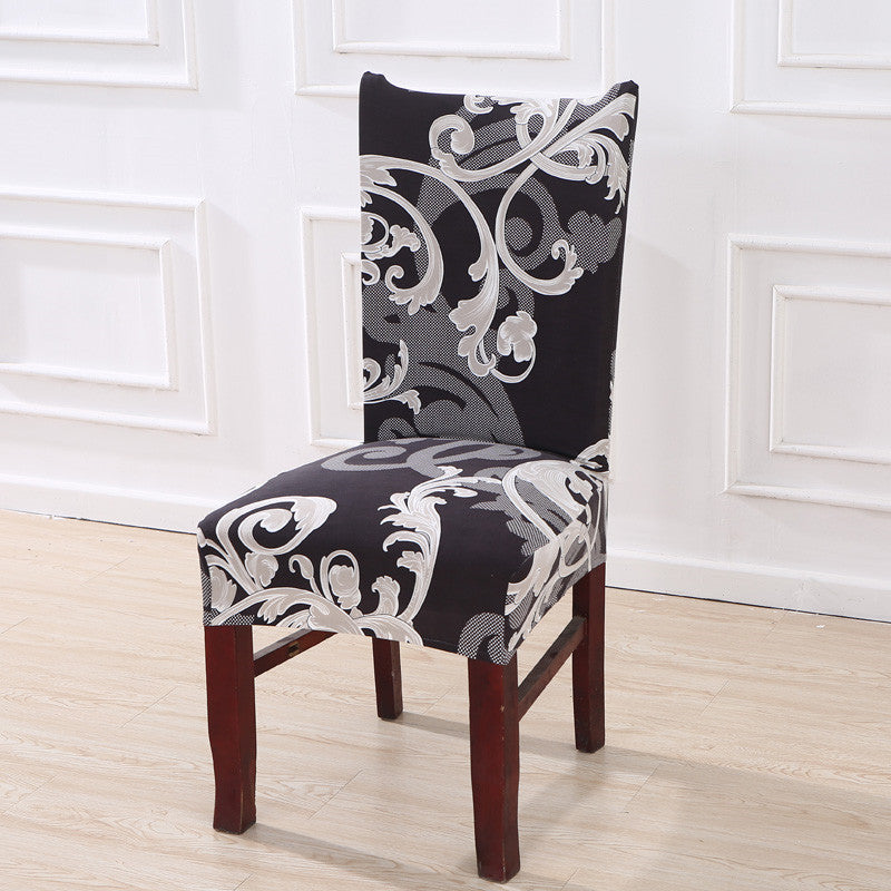 Dining Chair Cover Stretch Fit LUMIÈRE 2 pc 1style