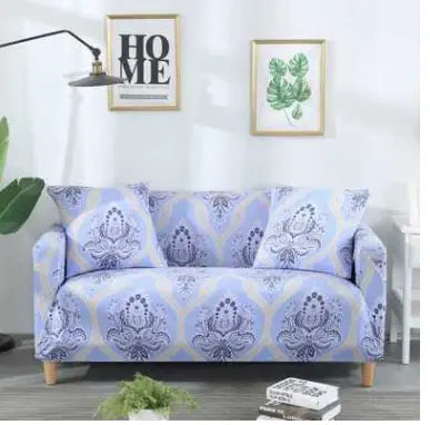 Loveseat Covers Stretch Minimalist LUMIERA Flower sound-2pcs Pillow